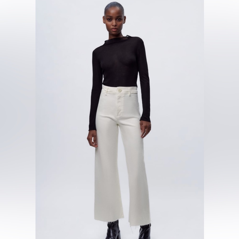 Zara Marine straight jeans. New with tags